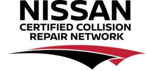 new nissan certified collision repair logo