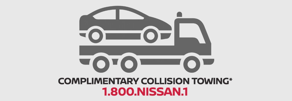 nissan certified collision repair tow truck