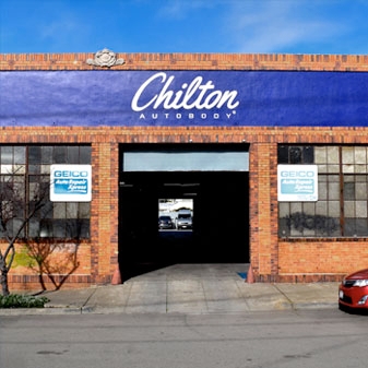 chilton auto body oakland store front