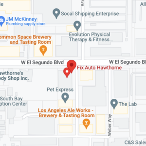 Los Angeles Chilton auto body map
