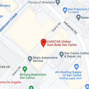 San Carlos Chilton auto body map
